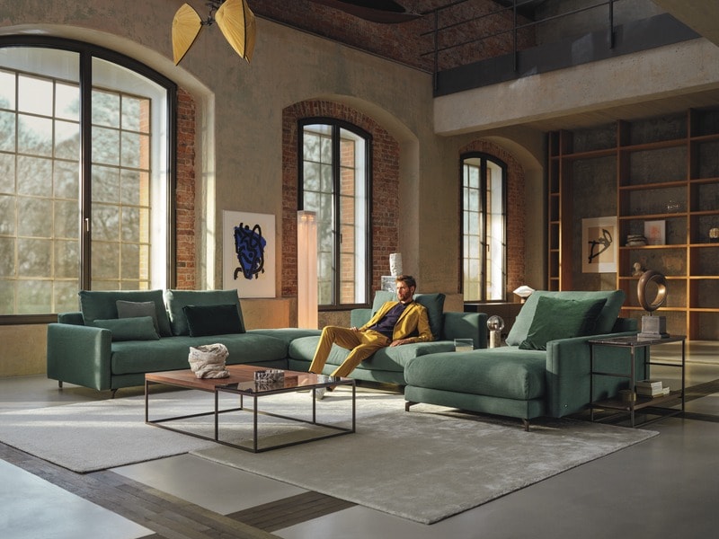 Platz nehmen auf dem Rolf Benz NUVOLA